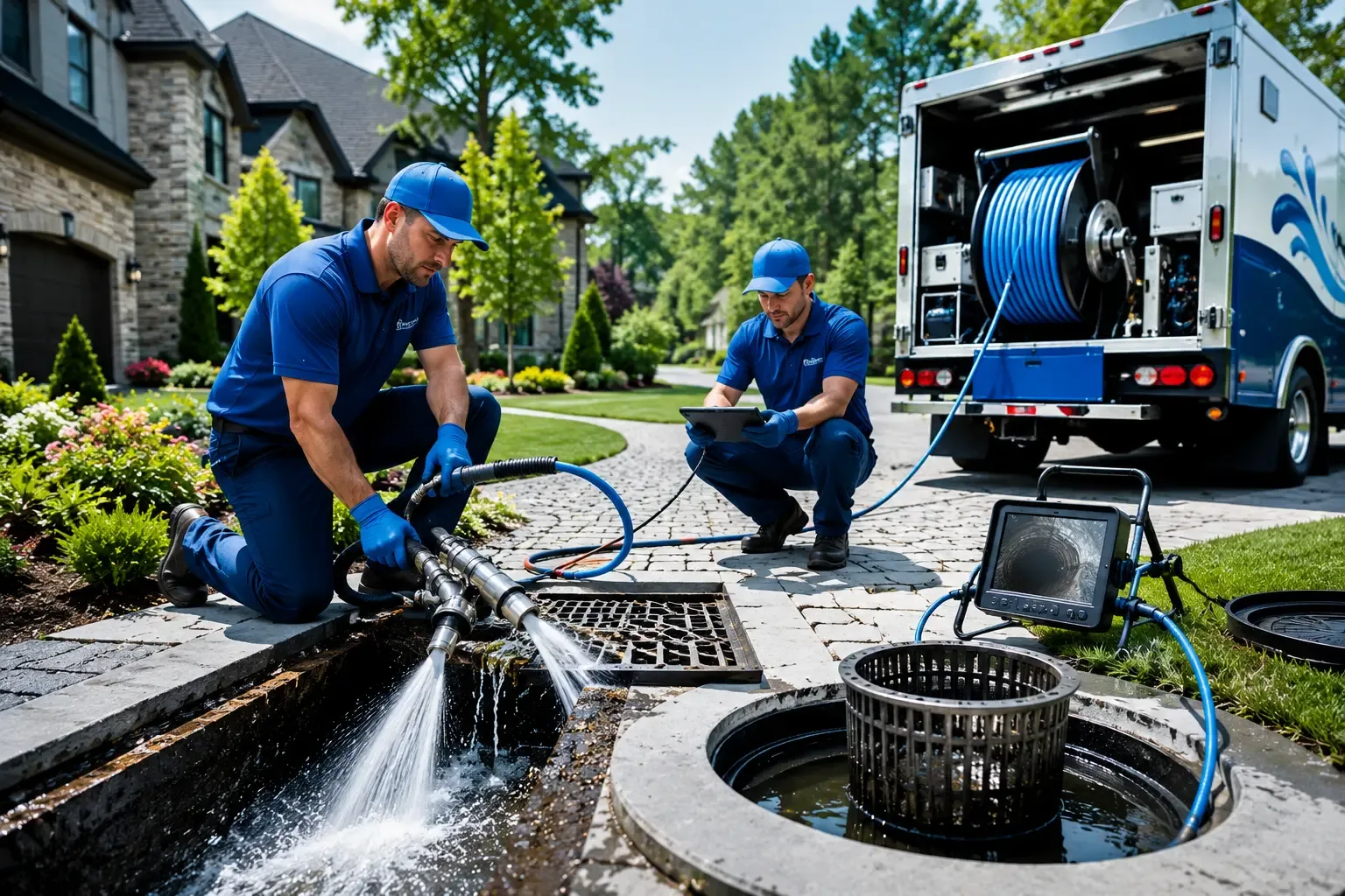 Local outdoor drain cleaning professionals in Weatherford, TX